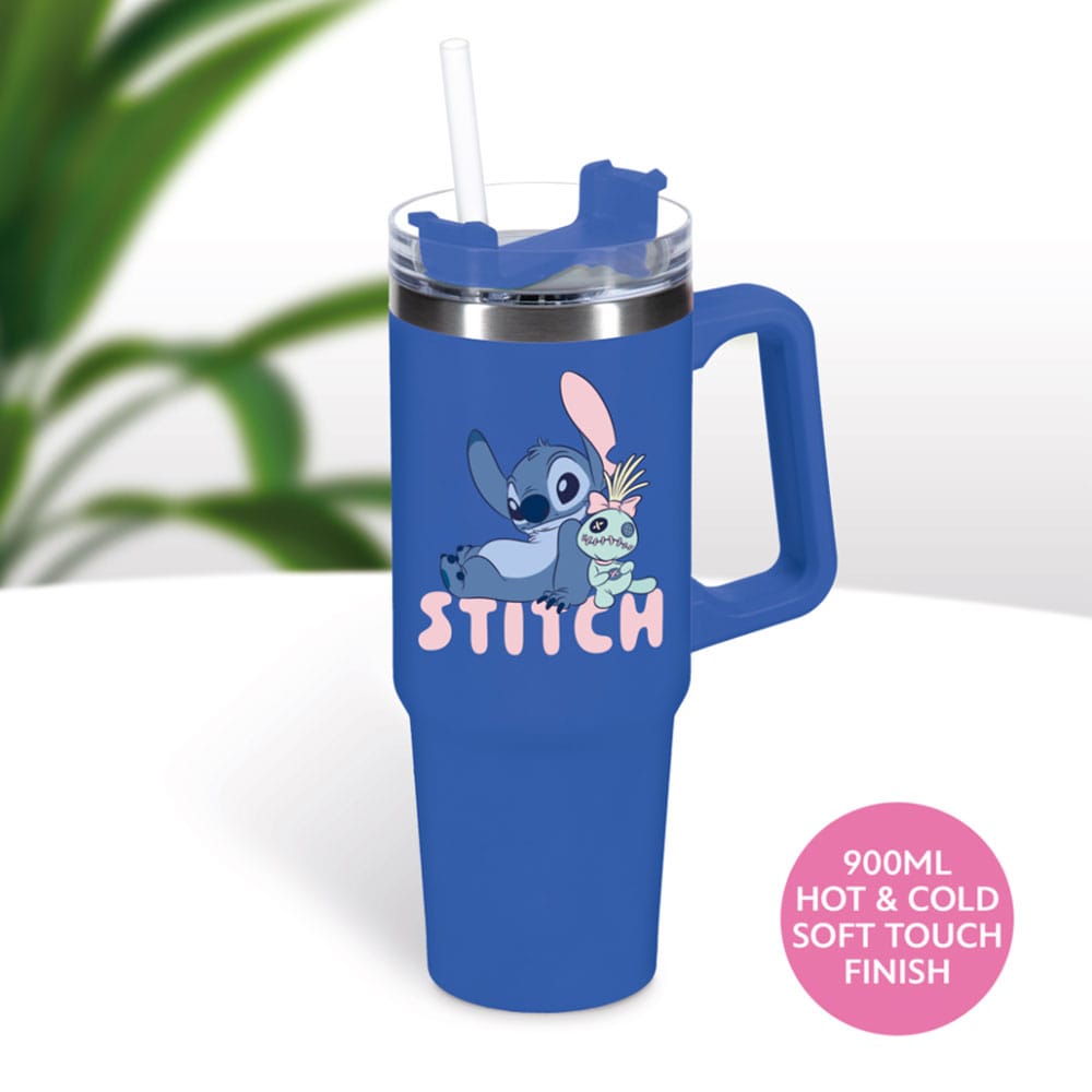 Lilo & Stitch Trinkbecher To Go Stitch Blue Image 1