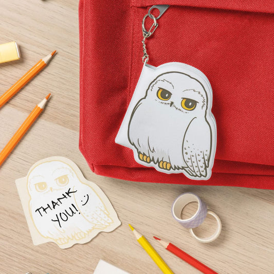 Harry Potter Schlüsselanhänger Hedwig fluffy Notepad Image 1