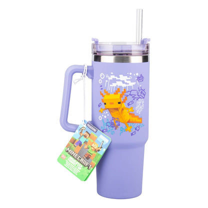 Minecraft Trinkbecher To Go Purple Image 2