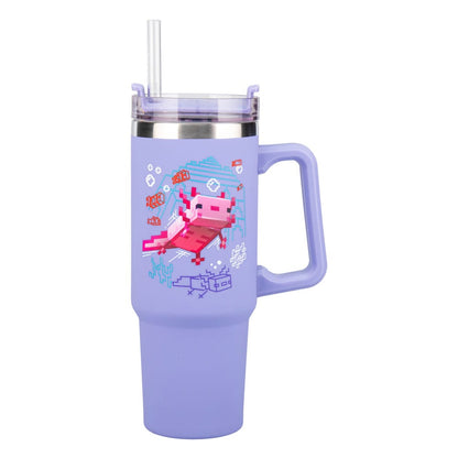 Minecraft Trinkbecher To Go Purple Image 4