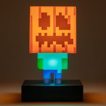 Minecraft Icons Leuchte Zombie Jack O Lantern 10 cm Image 4