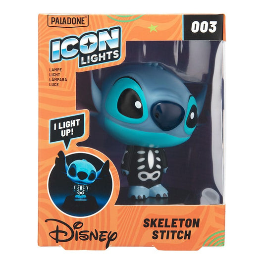 Lilo & Stitch Skelett Icons Leuchte Stitch 11 cm Image 2