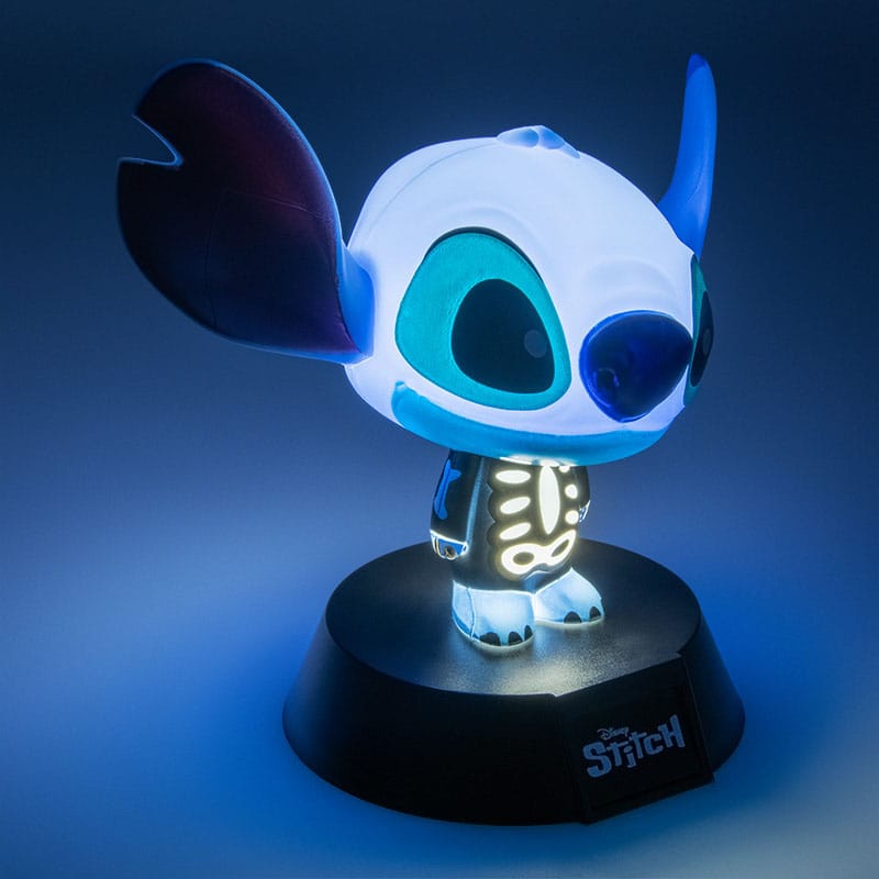 Lilo & Stitch Skelett Icons Leuchte Stitch 11 cm Image 5