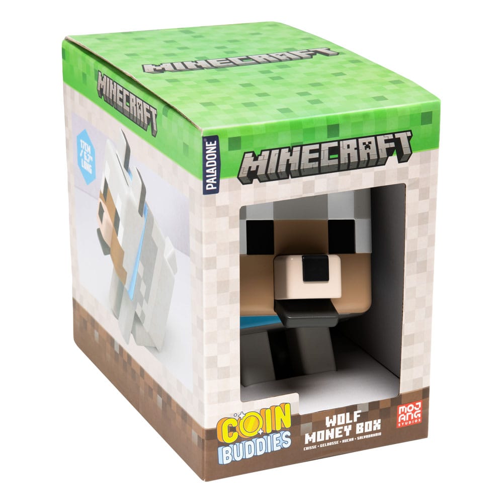 Minecraft Spardose Wolf Image 3