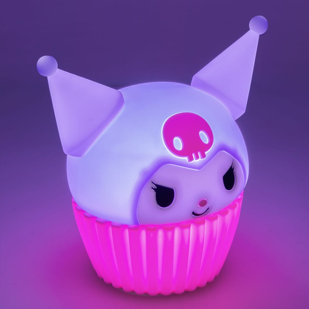 Sanrio Squishy Glo Silikon-Leuchte Kuromi 15 cm Image 2