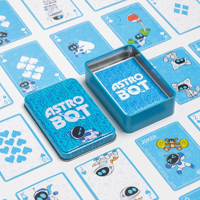 Astro Bot Spielkarten Metal Image 1