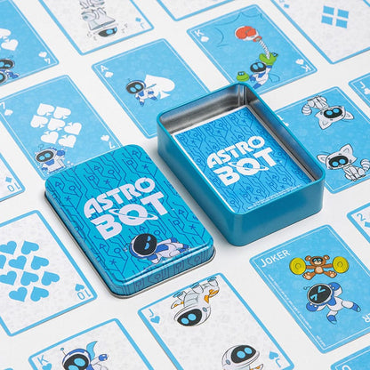 Astro Bot Spielkarten Metal Image 1
