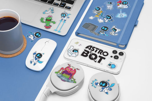 Astro Bot Vinyl Sticker Set Astro Bot Image