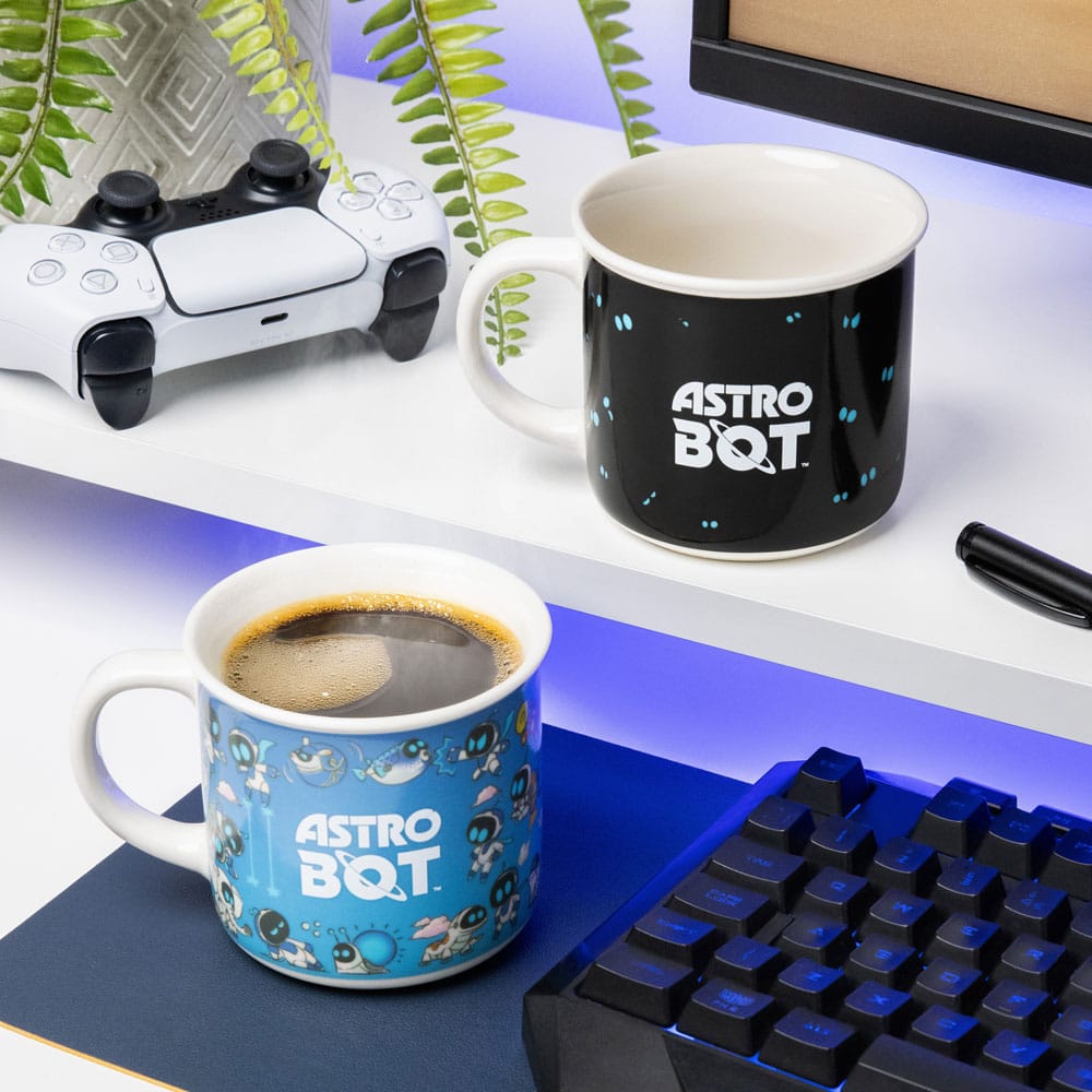 Astro Bot Tasse mit Thermoeffekt Astro Bot Logo Image