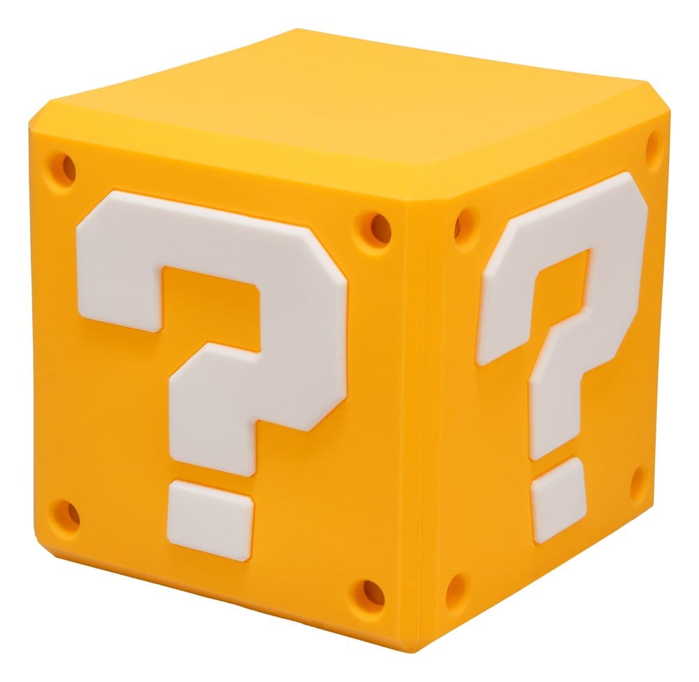 Super Mario SquishyGlo Silikon-Leuchte Question Block Rechargeable 13 cm Image 1