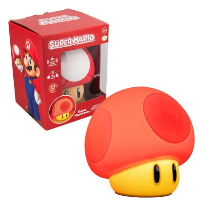 Super Mario SquishyGlo Silikon-Leuchte Super Mushroom Rechargeable 15 cm Image 3