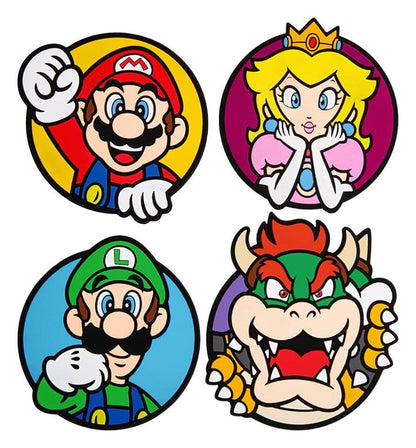 Super Mario Untersetzer 4er-Pack Image 1