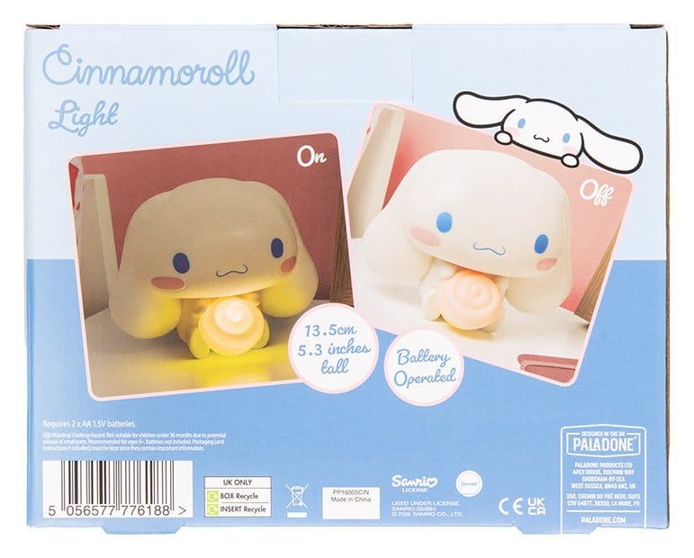 Sanrio GloBuddies Leuchte Cinnamoroll 14 cm Image 5
