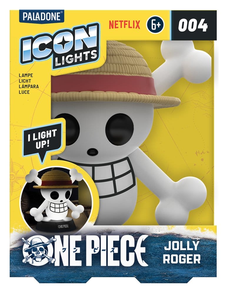 One Piece Icon Leuchte Jolly Roger Image 1