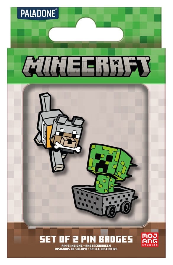 Minecraft Ansteck-Pin 2er-Pack Image