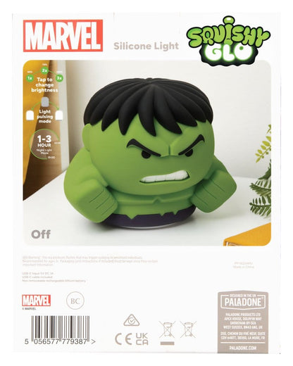 Marvel Universe SquishyGlo Silikon-Leuchte Hulk Rechargeable 15 cm Image 5