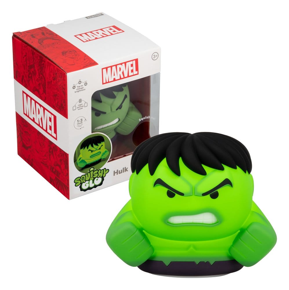 Marvel Universe SquishyGlo Silikon-Leuchte Hulk Rechargeable 15 cm Image 6