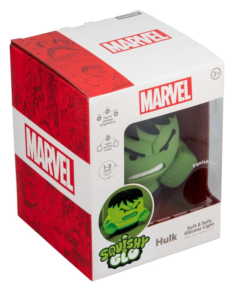 Marvel Universe SquishyGlo Silikon-Leuchte Hulk Rechargeable 15 cm Image 8