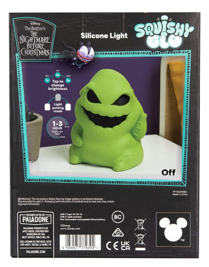 Nightmare Before Christmas SquishyGlo Silikon-Leuchte Oogie Boogie Rechargeable 16 cm Image 5