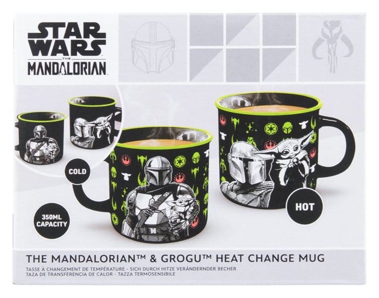 Star Wars: The Mandalorian Tasse mit Thermoeffekt Mandalorian and Grogu Image 1