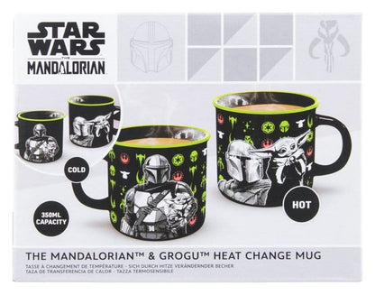 Star Wars: The Mandalorian Tasse mit Thermoeffekt Mandalorian and Grogu Image 1