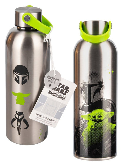 The Mandalorian Metall Trinkflasche Mandalorian & Grogu Image 2