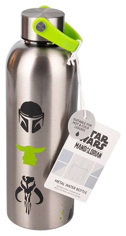 The Mandalorian Metall Trinkflasche Mandalorian & Grogu Image 3