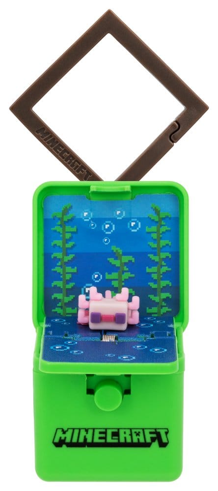 Minecraft Popz Backpack Buddies Keyrings Blind Box Sortiment (24) Image 1