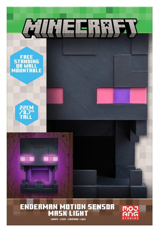 Minecraft Leuchte Enderman Mask Motion Sensor 25 cm Image