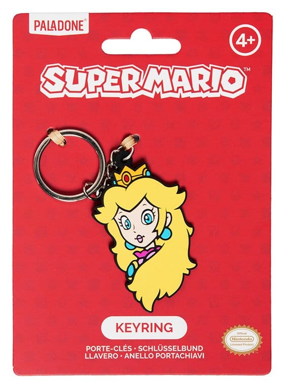 Super Mario Schlüsselanhänger Princess Peach PVC 6 cm Image 2