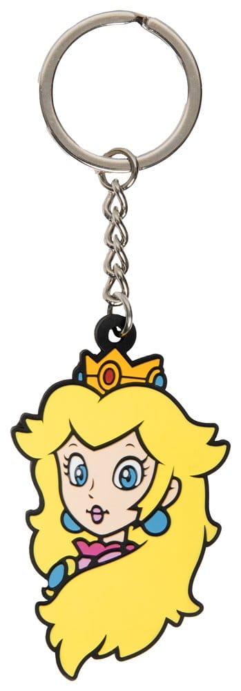 Super Mario Schlüsselanhänger Princess Peach PVC 6 cm Image 1