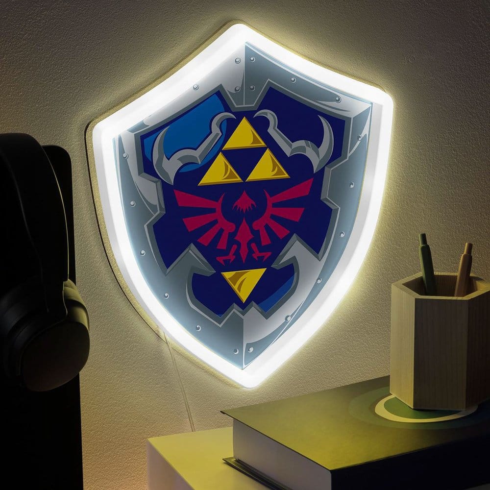 The Legend of Zelda Wandleuchte Hylian Shield 27 x 23 cm Image 2