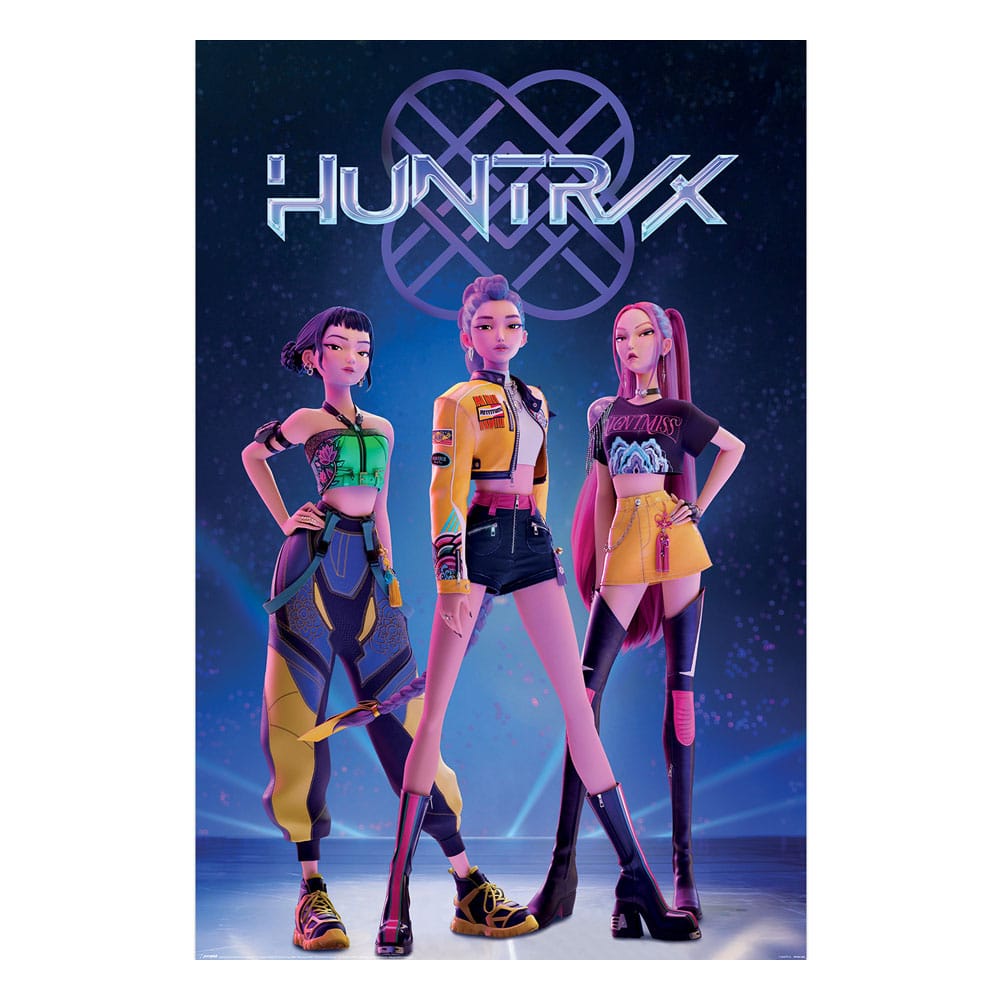 KPop Demon Hunters Poster Set How it's done 61 x 91 cm (4) Image 1