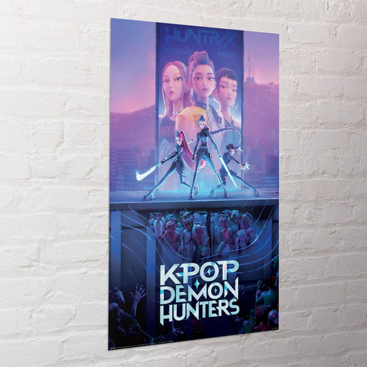 KPop Demon Hunters Poster Set Movie Key Art 61 x 91 cm (4) Image 2