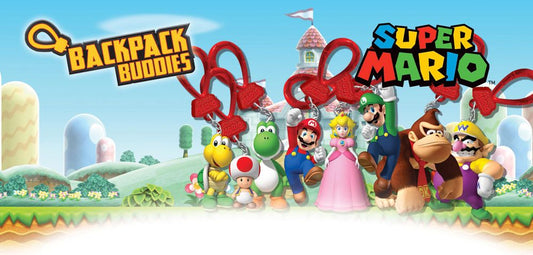 Super Mario Taschenanhänger Backpack Buddies Mystery Bags Display (24) Image