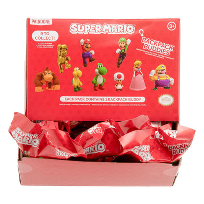 Super Mario Taschenanhänger Backpack Buddies Mystery Bags Display (24) Image 1