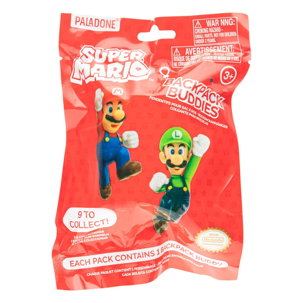 Super Mario Taschenanhänger Backpack Buddies Mystery Bags Display (24) Image 7