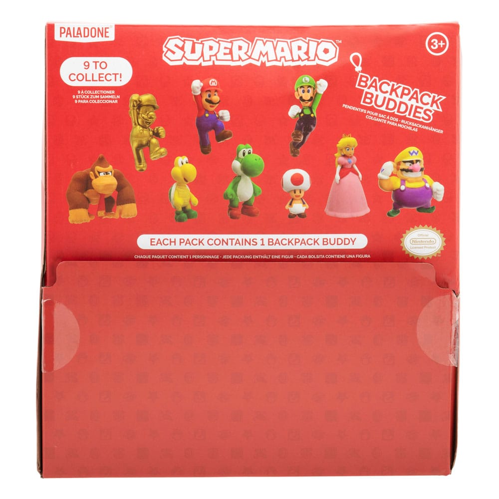 Super Mario Taschenanhänger Backpack Buddies Mystery Bags Display (24) Image 8