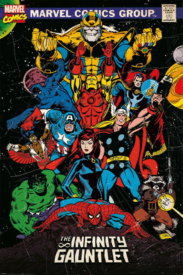 Marvel Comics Poster Set The Infinity Gauntlet 61 x 91 cm (4) Image