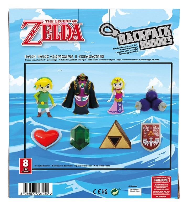 The Legend of Zelda Taschenanhänger Backpack Buddies Series 2 V3 Blind-Bag Display (24) Image 1