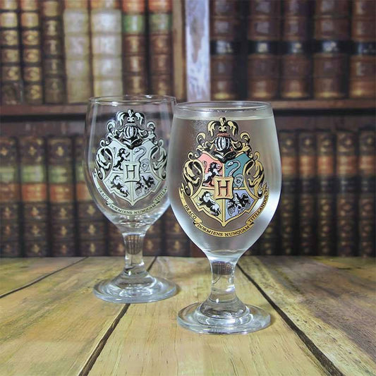 Harry Potter Glas mit Farbwechseleffekt Hogwarts Image