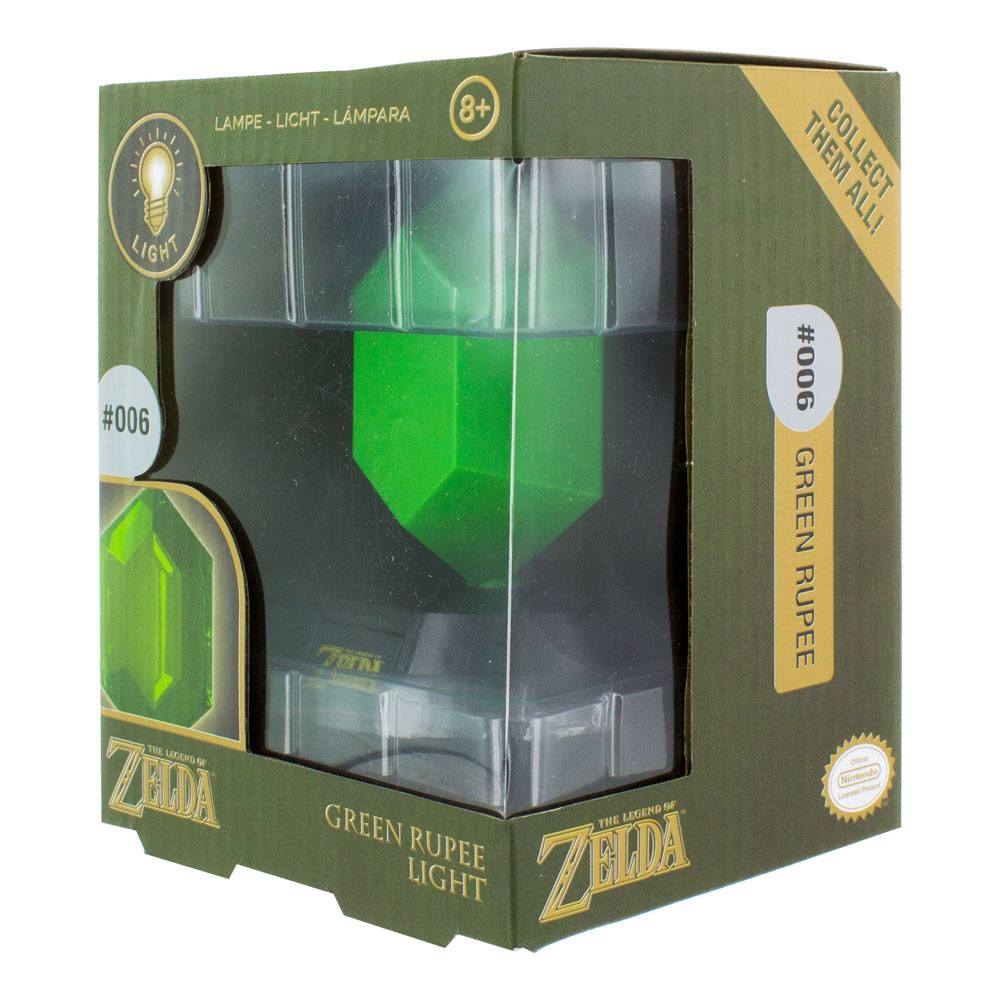 Legend of Zelda 3D Lampe Grüner Rubin 10 cm Image 2
