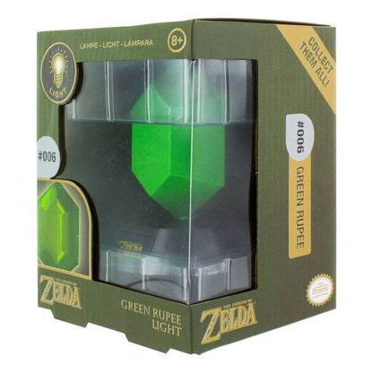 Legend of Zelda 3D Lampe Grüner Rubin 10 cm Image 2
