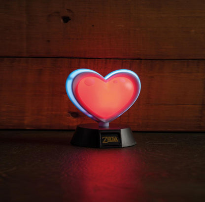 Legend of Zelda 3D Lampe Herzcontainer 10 cm Image 1