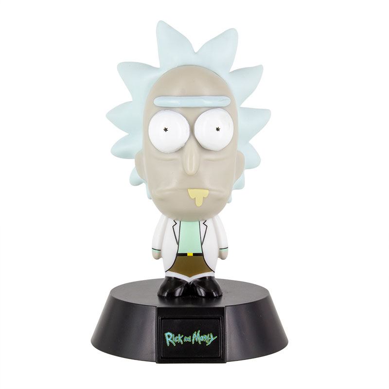 Rick & Morty 3D Icon Lampe Rick 10 cm Image 1