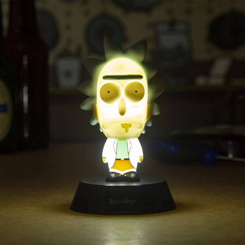 Rick & Morty 3D Icon Lampe Rick 10 cm Image 3