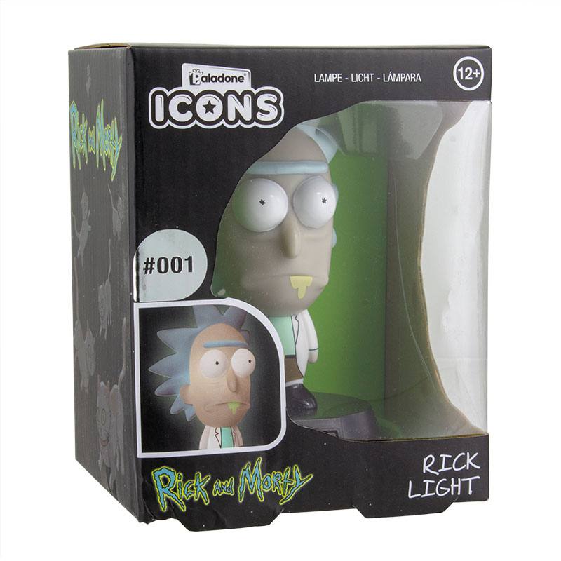 Rick & Morty 3D Icon Lampe Rick 10 cm Image 4