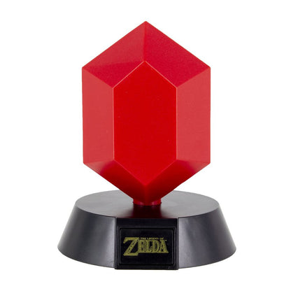 The Legend of Zelda 3D Icon Lampe Red Rupee 10 cm Image 1