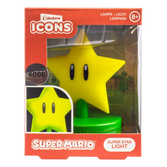 Super Mario Icon Lampe Super Star (V2) Image 2