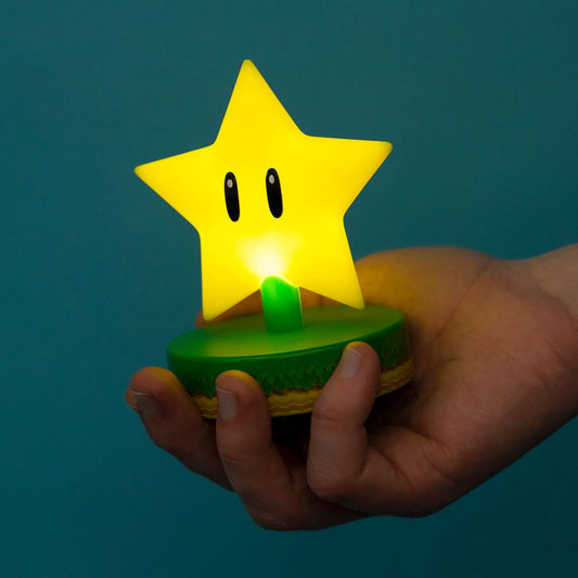 Super Mario Icon Lampe Super Star (V2) Image 1
